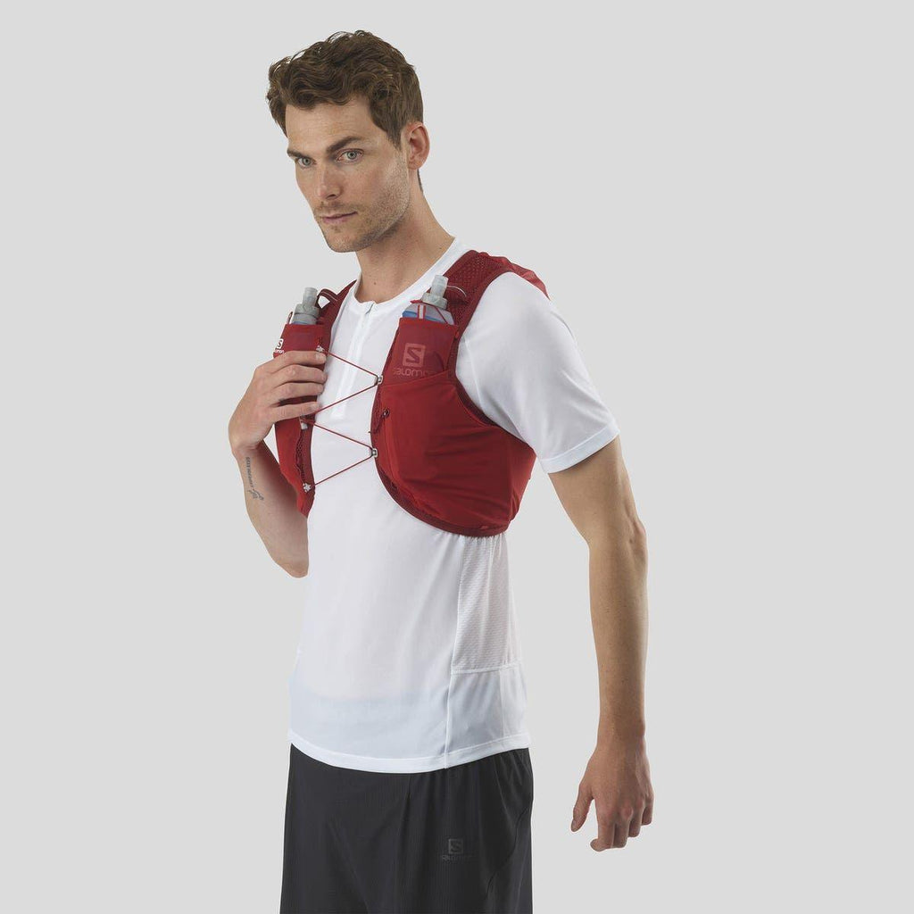 Salomon Unisex Active Skin 8 Running Vest w/ Flasks