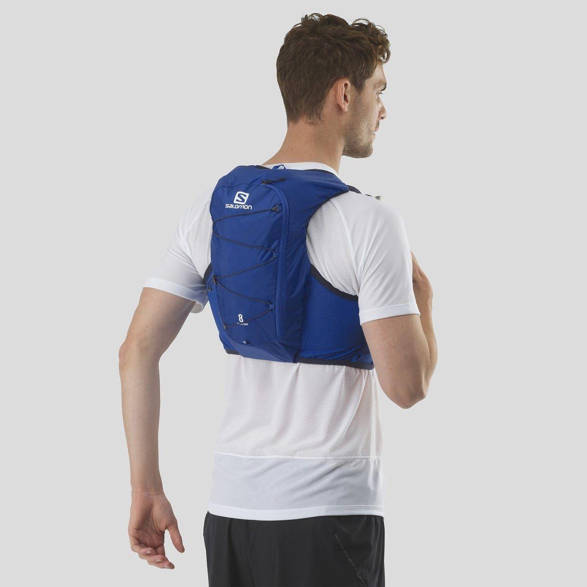 Salomon Unisex Active Skin 8 Running Vest w/ Flasks