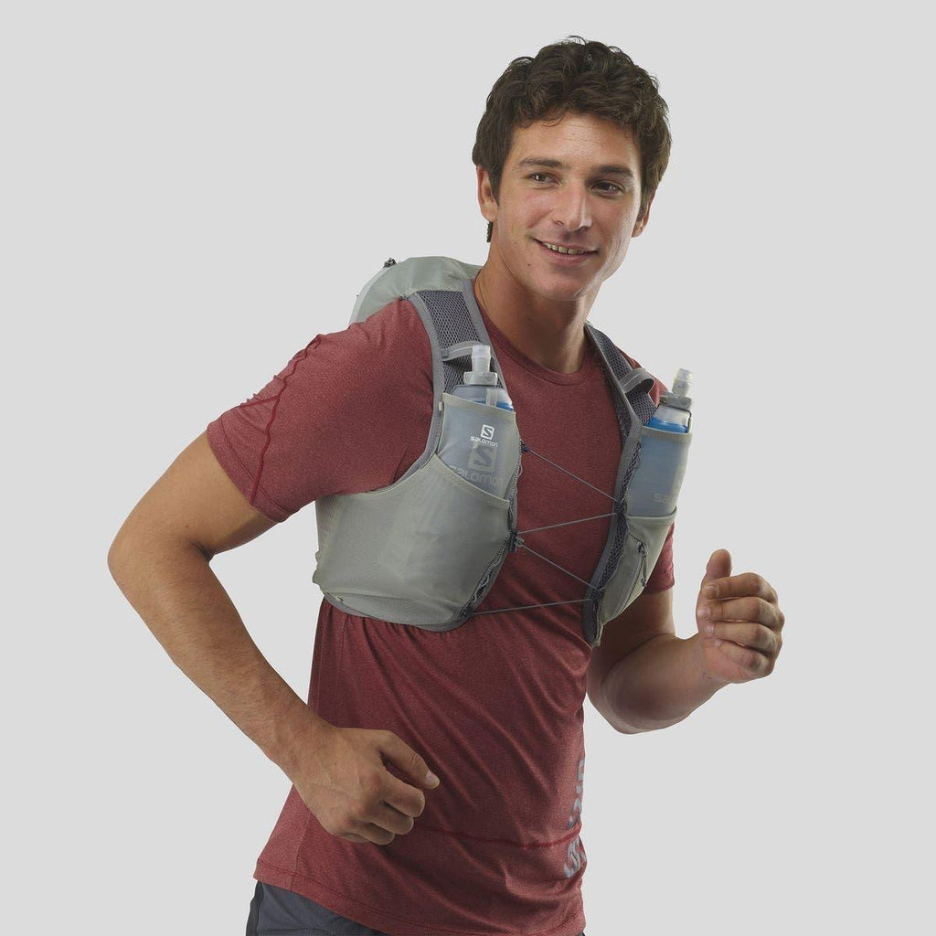 Salomon Unisex Active Skin 8 Running Vest w/ Flasks