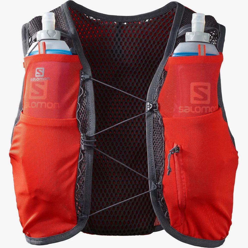 Salomon Unisex Active Skin 8 Running Vest w/ Flasks