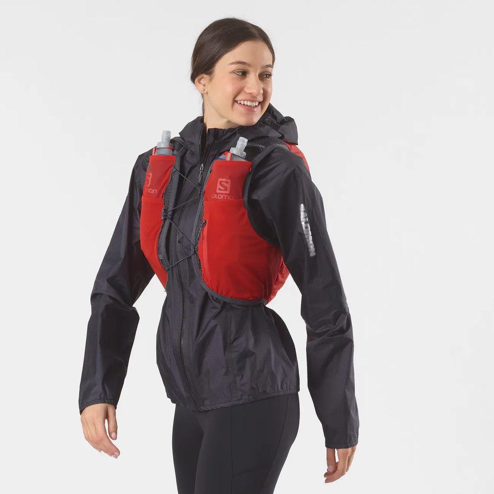 Salomon Unisex Active Skin 8 Running Vest w/ Flasks