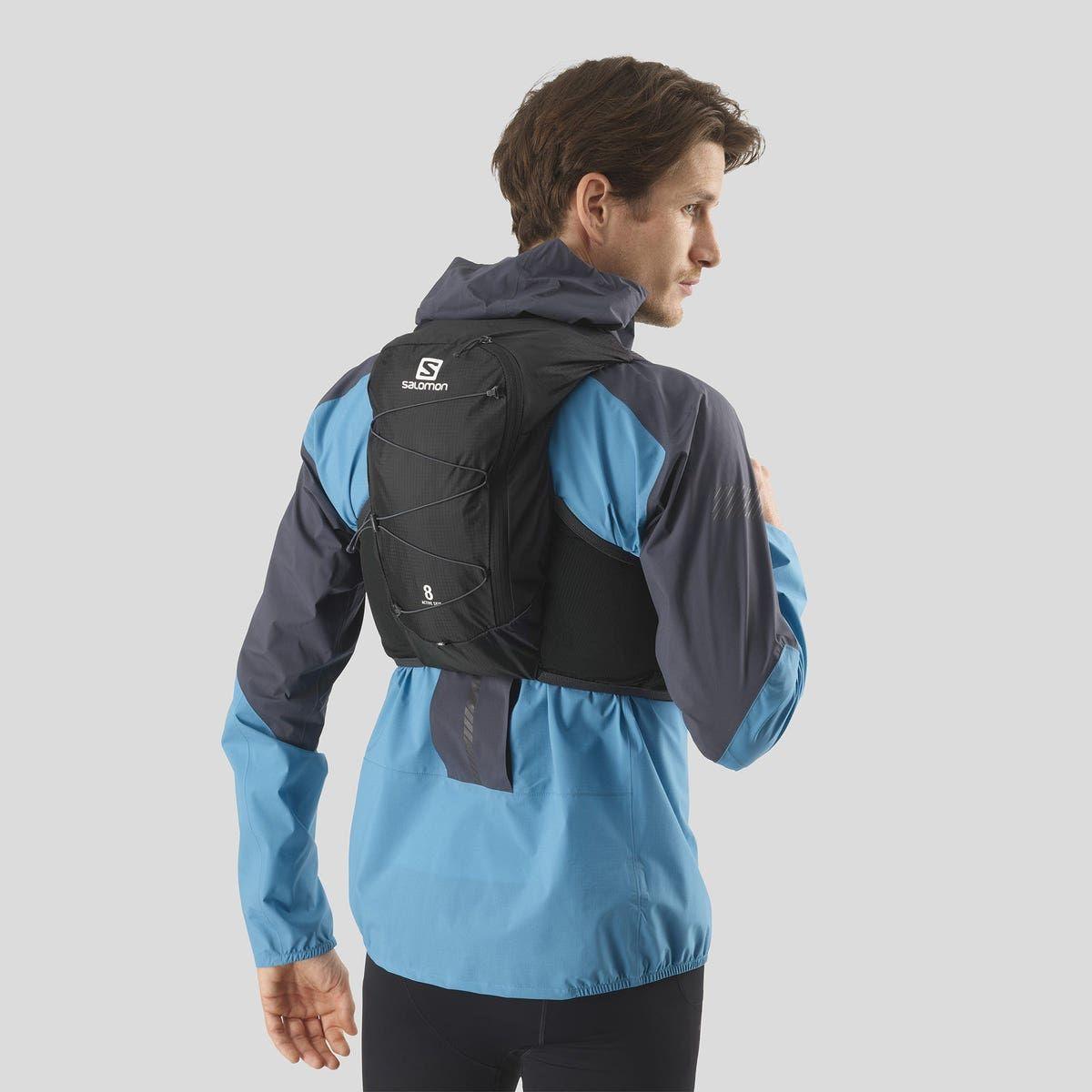 Salomon Unisex Active Skin 8 Running Vest w/ Flasks