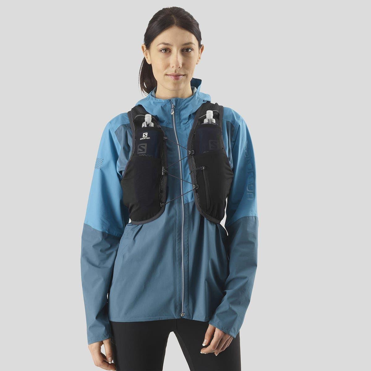 Salomon Unisex Active Skin 8 Running Vest w/ Flasks