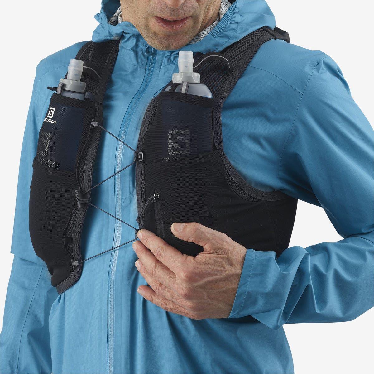 Salomon Unisex Active Skin 8 Running Vest w/ Flasks