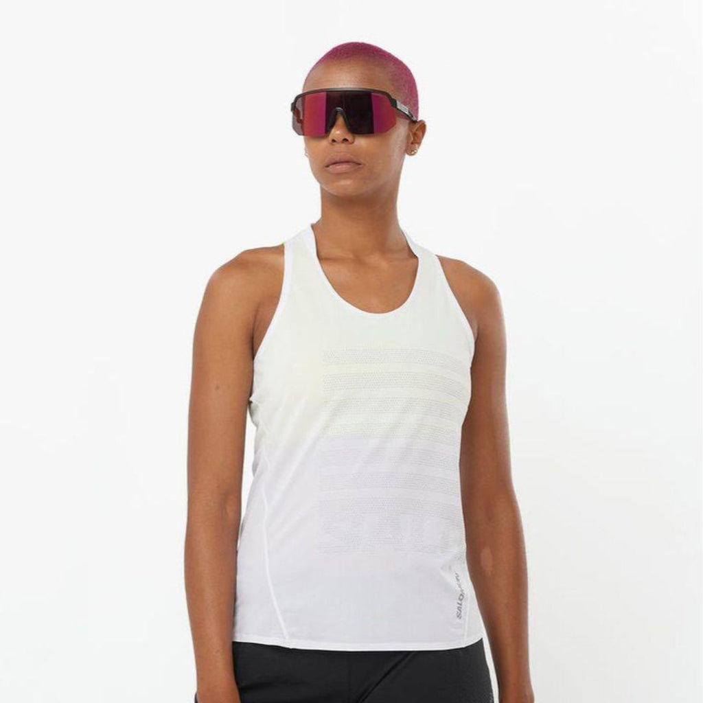 Salomon Women's Aero Singlet GFX (LC2188200)
