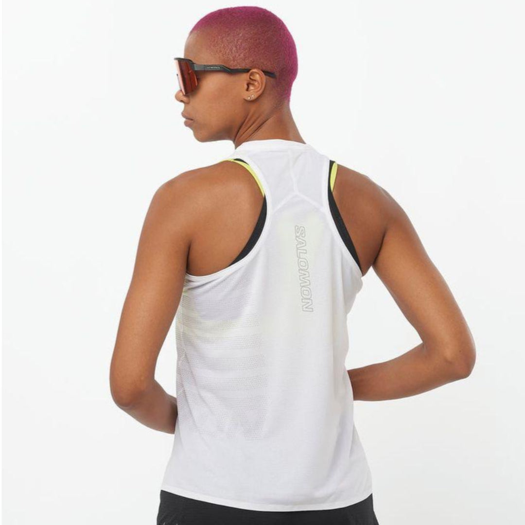 Salomon Women's Aero Singlet GFX (LC2188200)