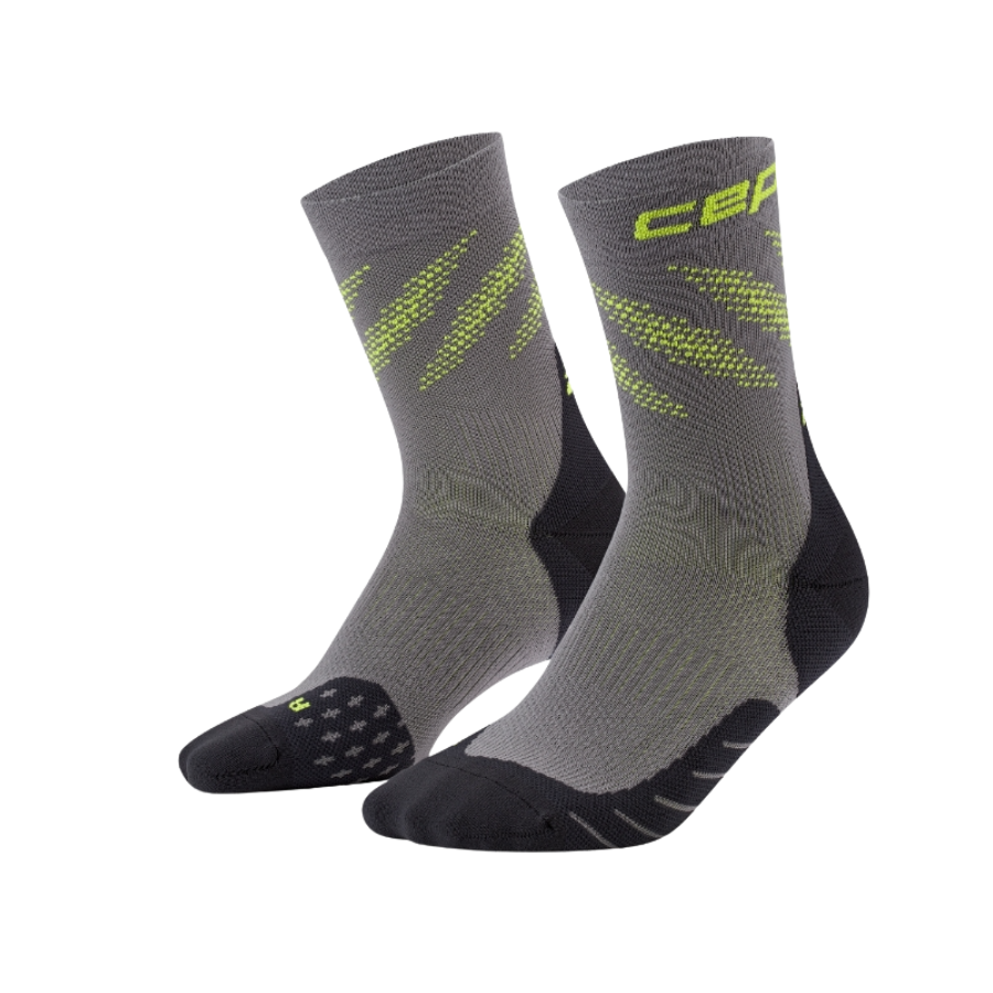 CEP Men's The Core Run Compression Edt Elliptic Socks Mid Cut