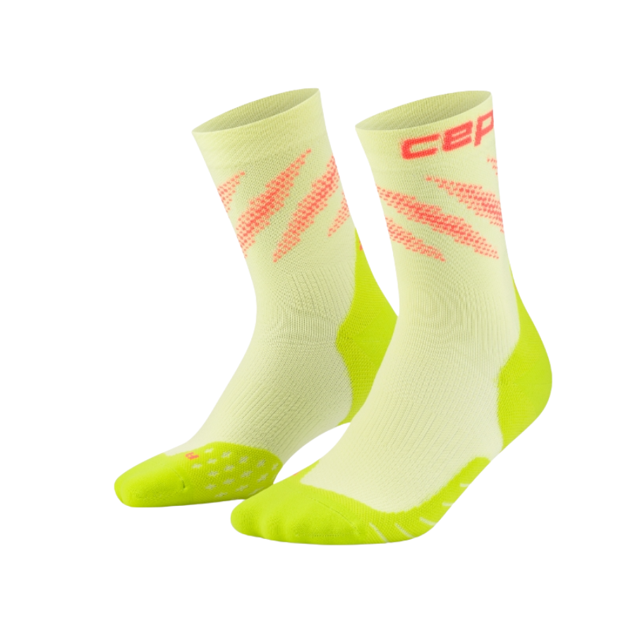 CEP Men's The Core Run Compression Edt Elliptic Socks Mid Cut