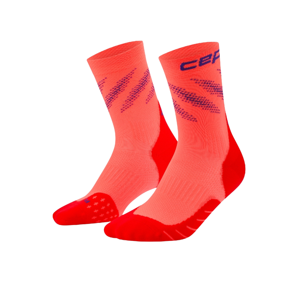 CEP Women's The Core Run Compression Edt Elliptic Socks Mid Cut