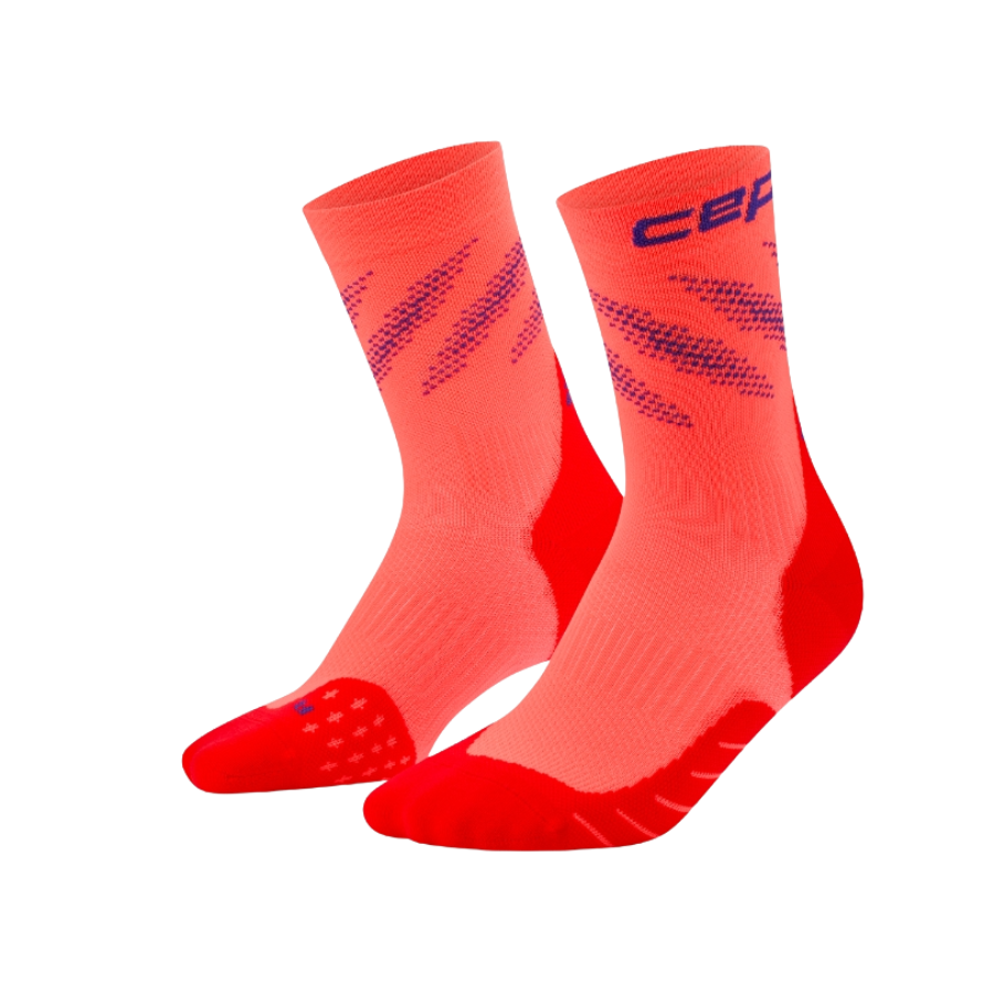 CEP Men's The Core Run Compression Edt Elliptic Socks Mid Cut
