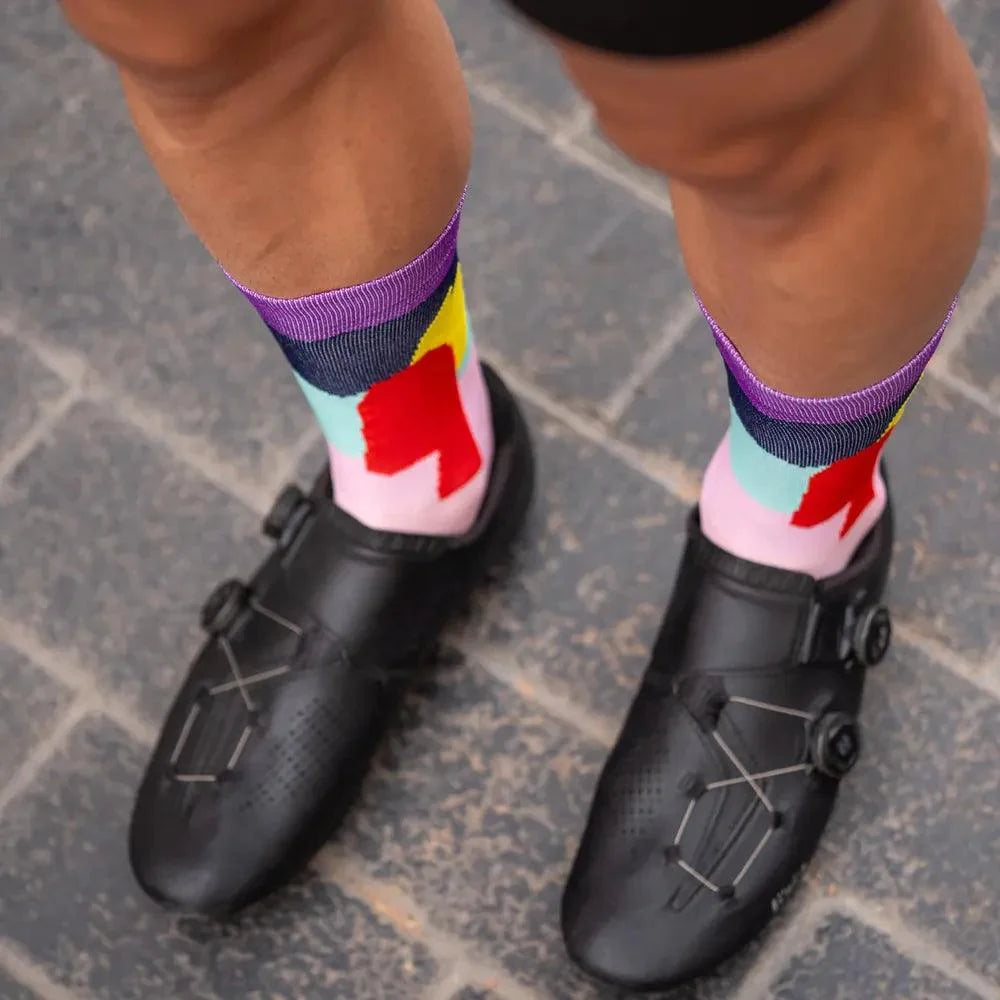 Sporcks Alsace Pink Cycling Socks