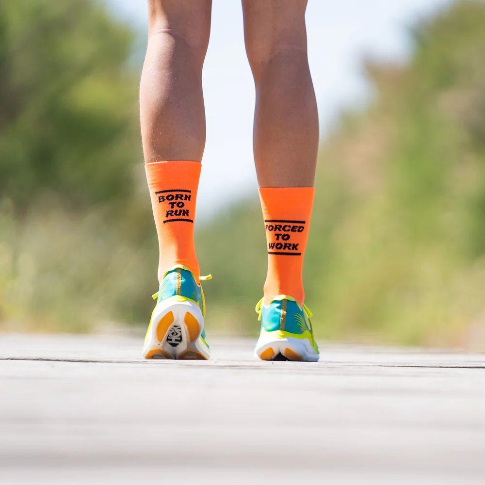 Sporcks Born To Run Running Socks