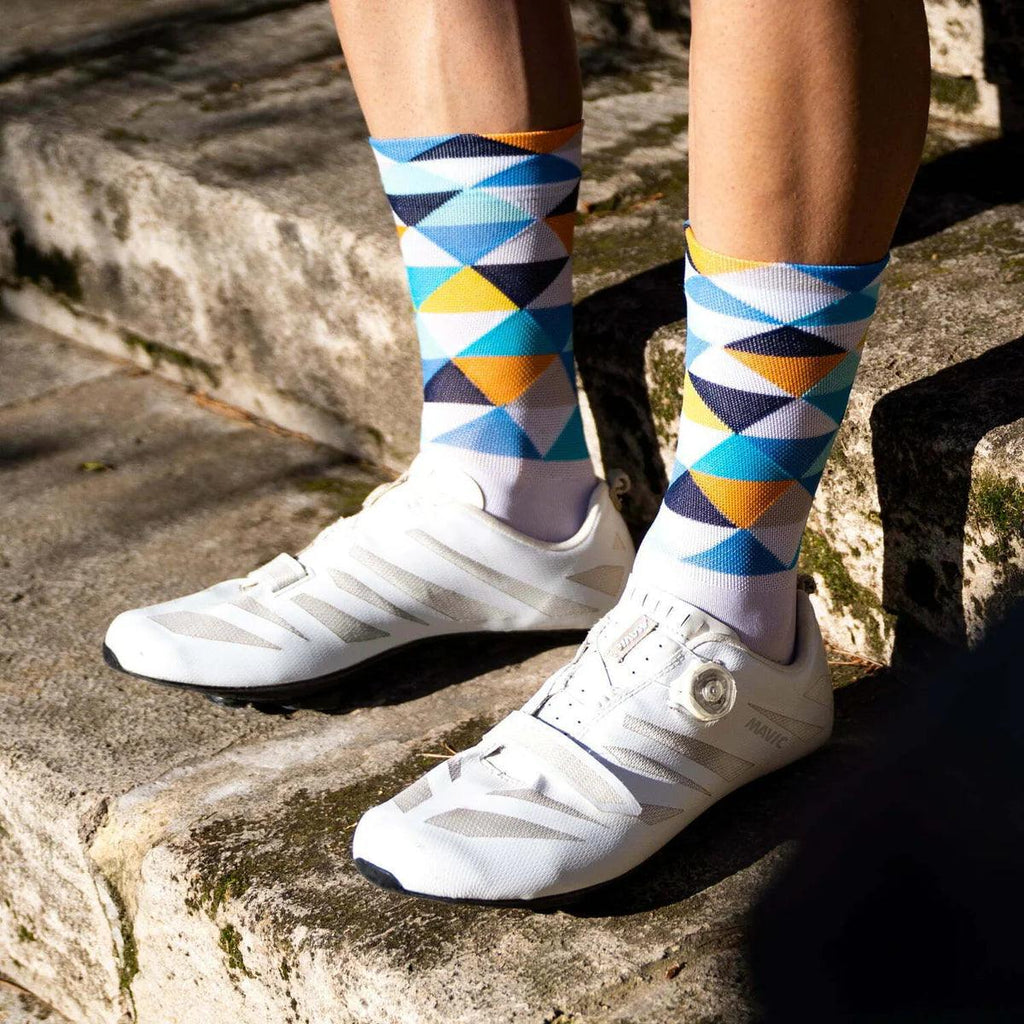 Sporcks Coll De Rates Blue Cycling Socks