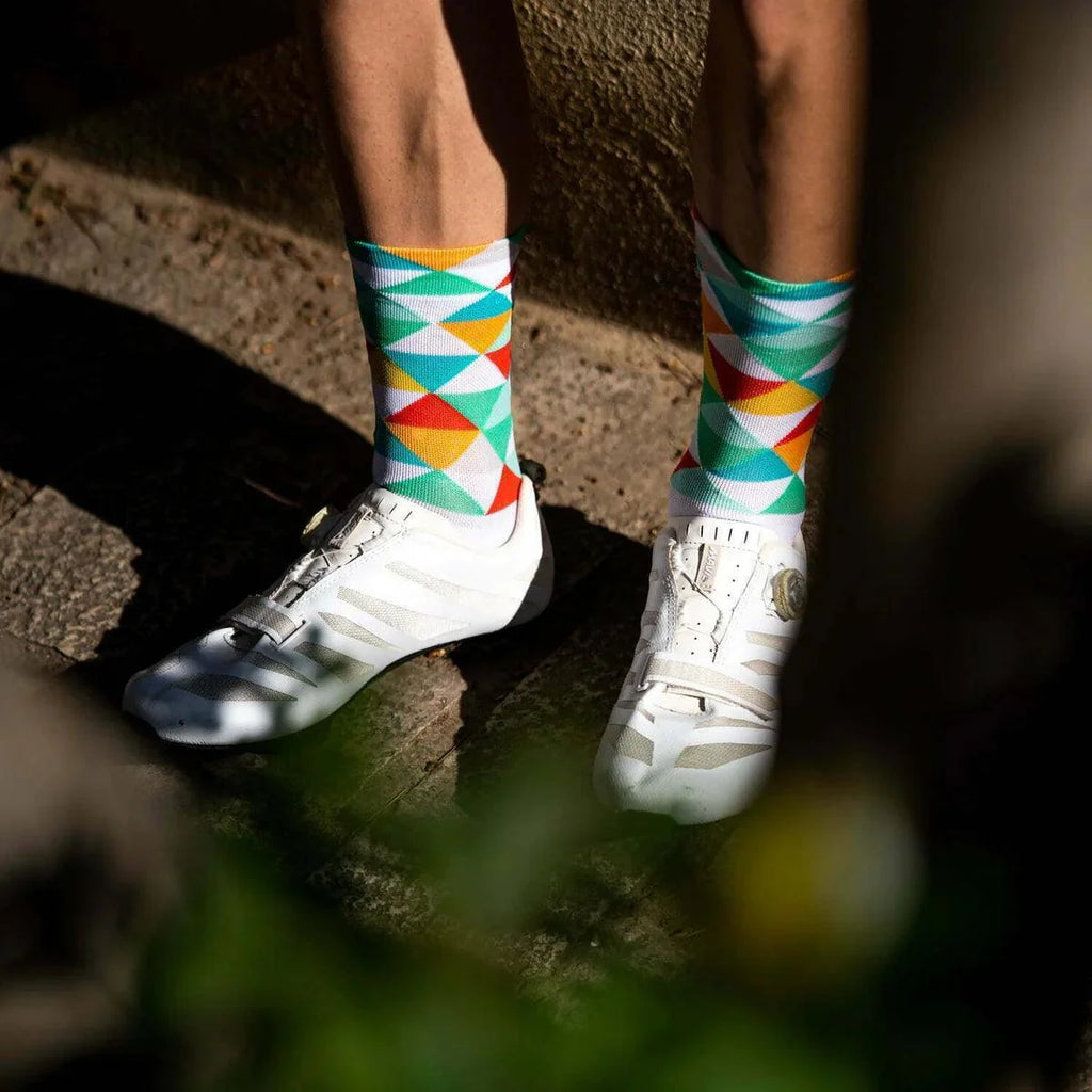 Sporcks Coll De Rates Green Cycling Socks
