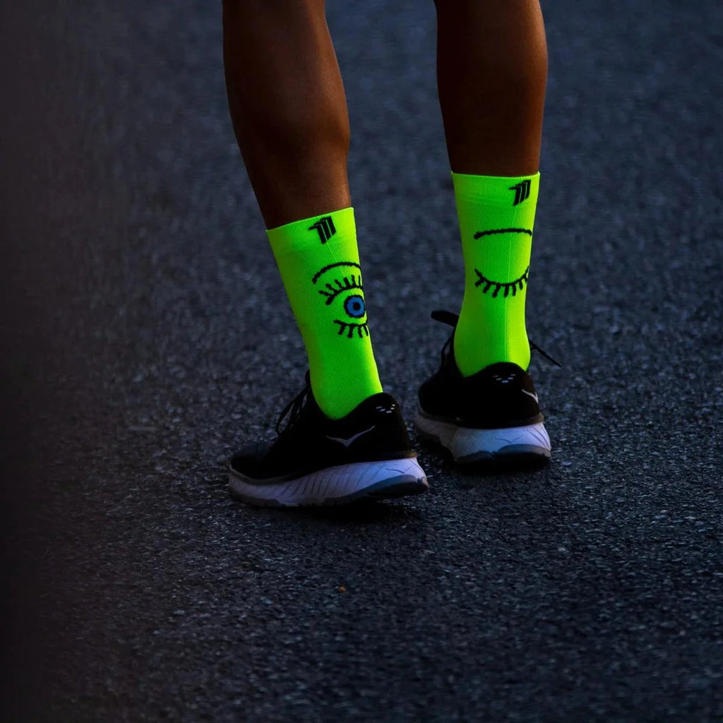 Sporcks Eye Yellow Running Socks