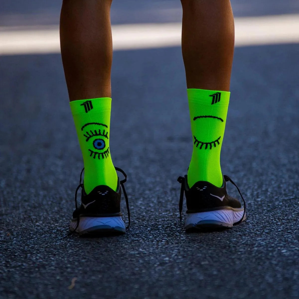 Sporcks Eye Yellow Running Socks