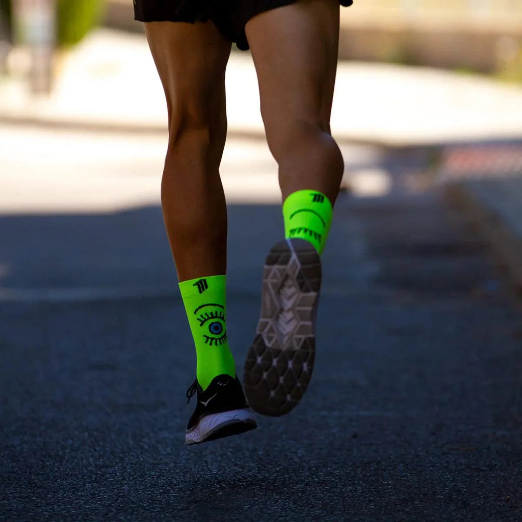 Sporcks Eye Yellow Running Socks
