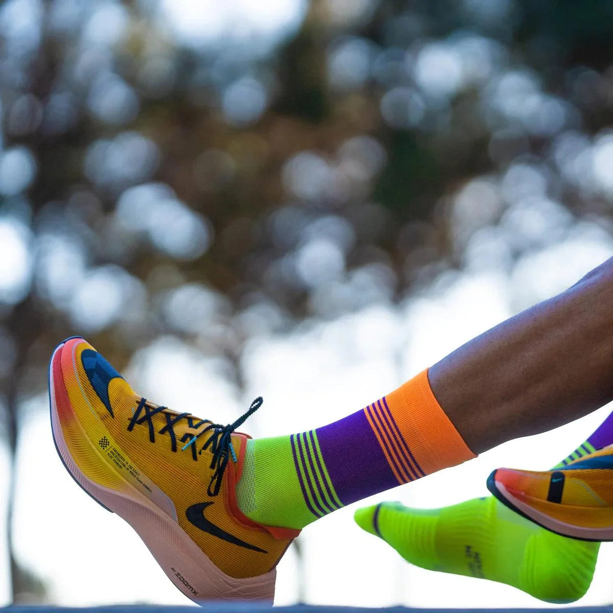Sporcks Fartlek Orange Running Socks