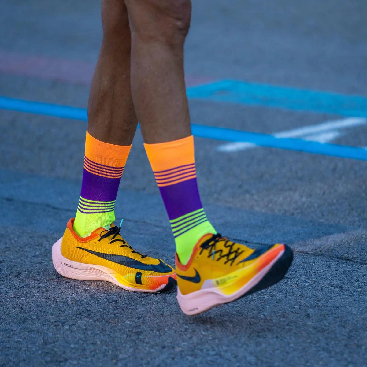 Sporcks Fartlek Orange Running Socks
