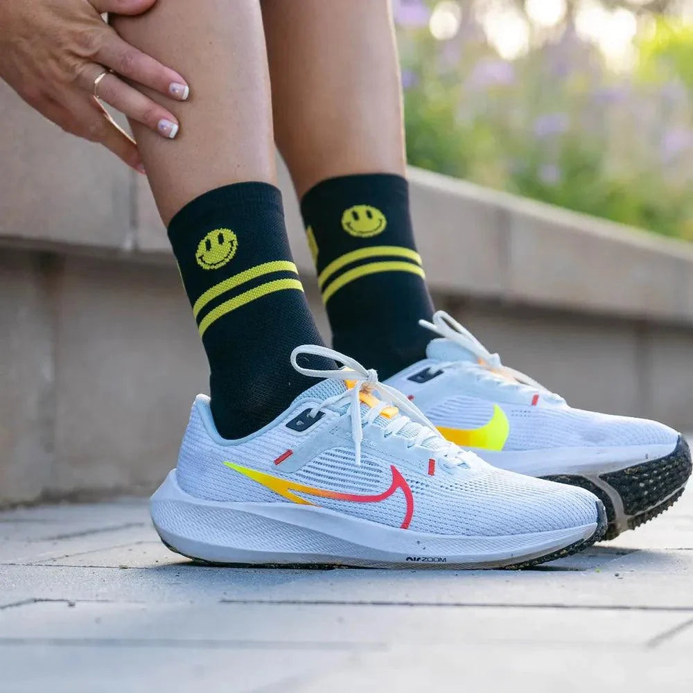 Sporcks Happy Run Socks (Black)