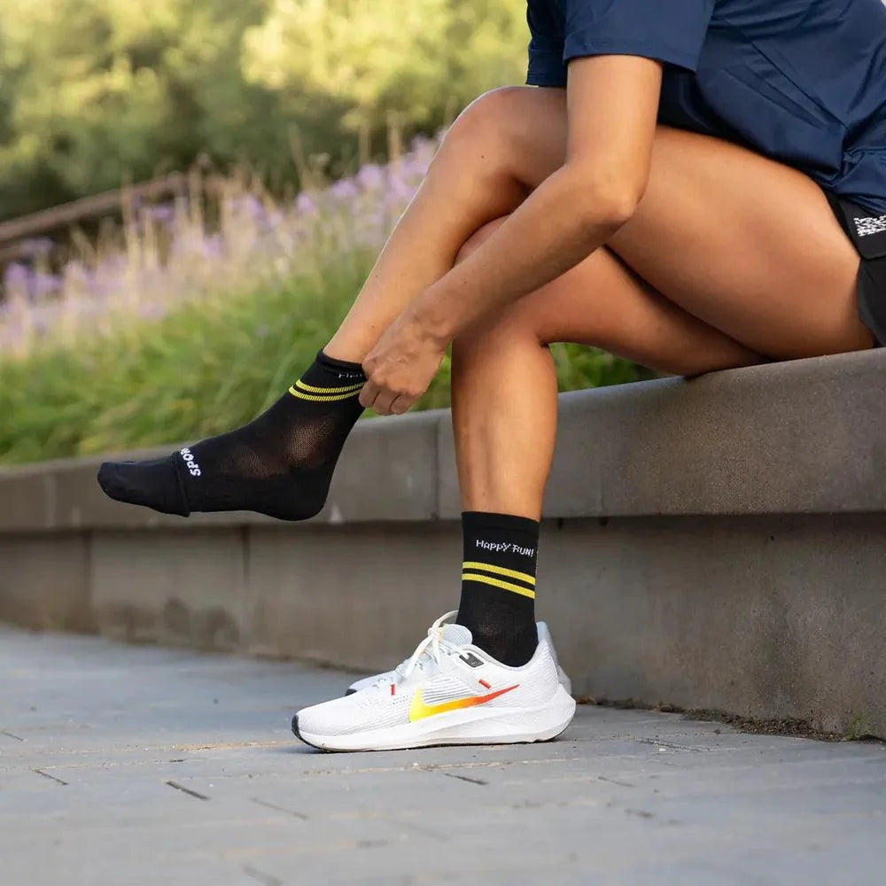 Sporcks Happy Run Socks (Black)
