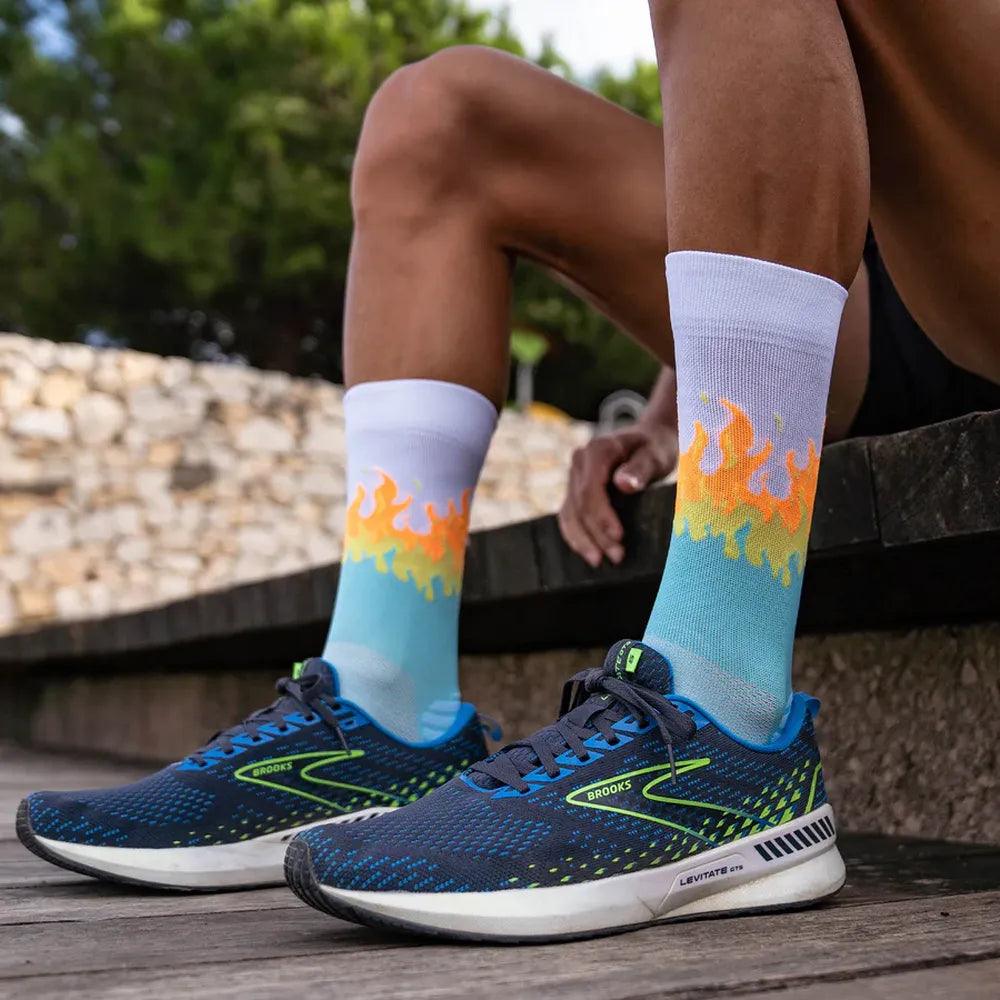 Sporcks Hot Blue Running Socks