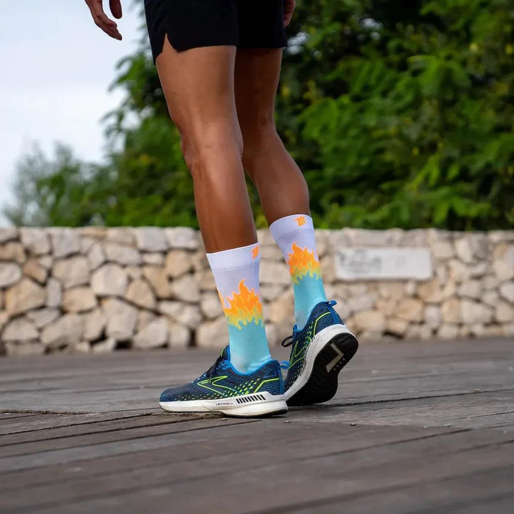 Sporcks Hot Blue Running Socks