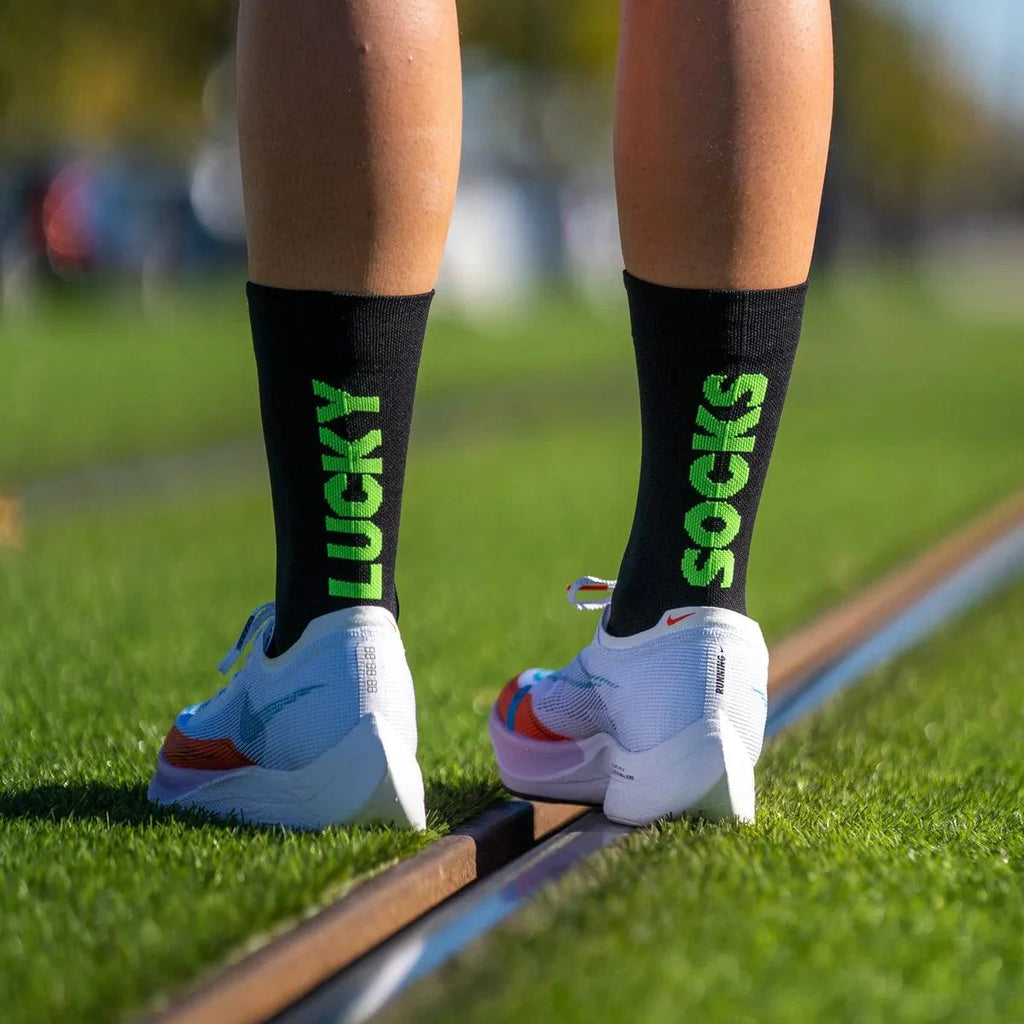 Sporcks Lucky Black Running Socks
