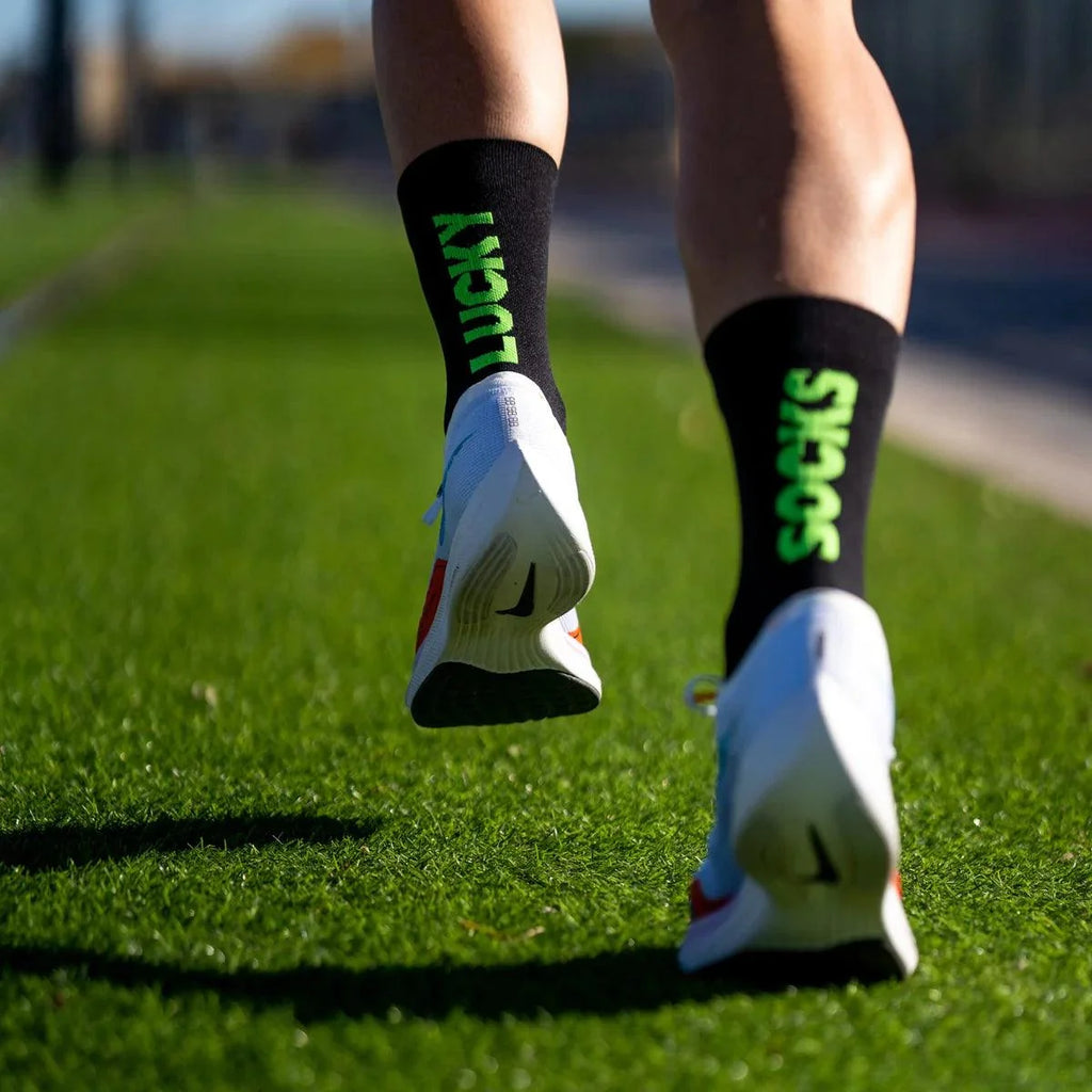 Sporcks Lucky Black Running Socks