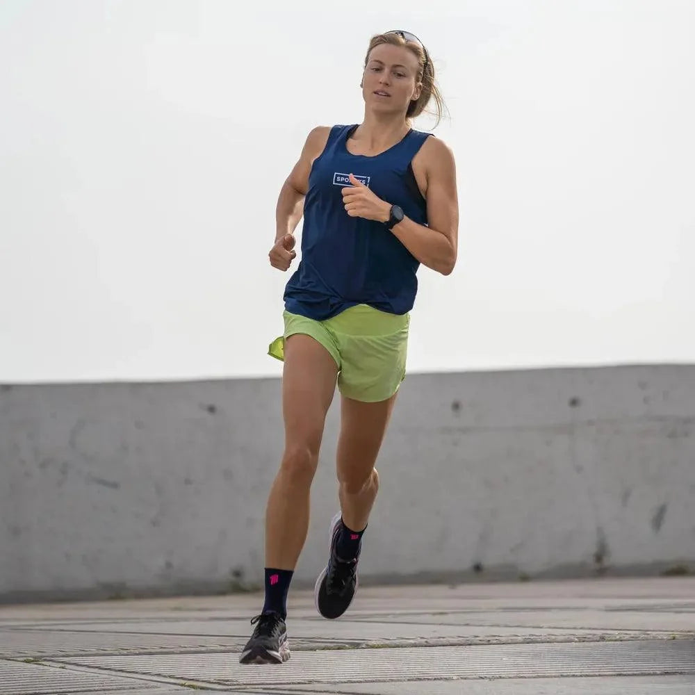 Sporcks Marathon Blue Running Socks