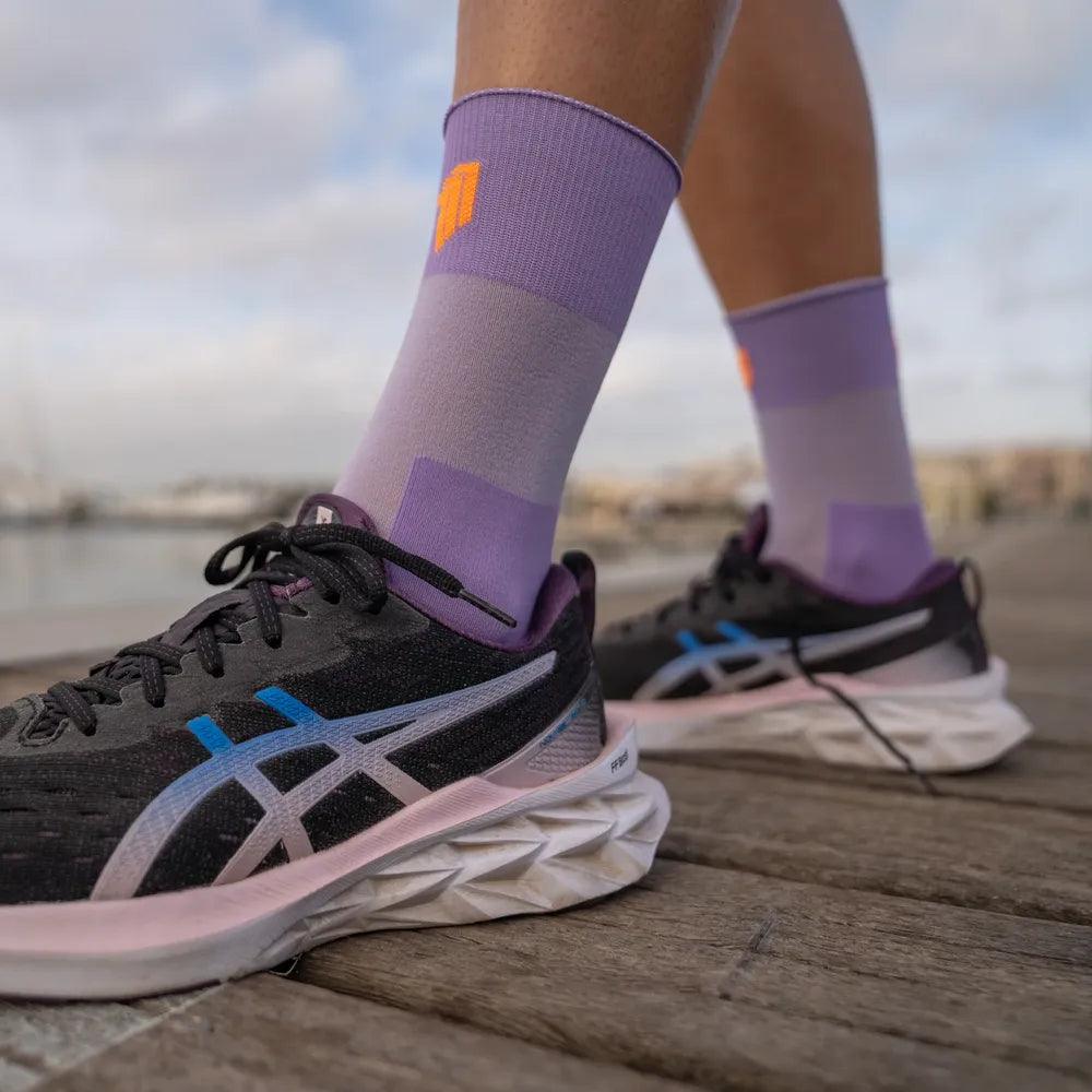 Sporcks Marathon Purple Running Socks