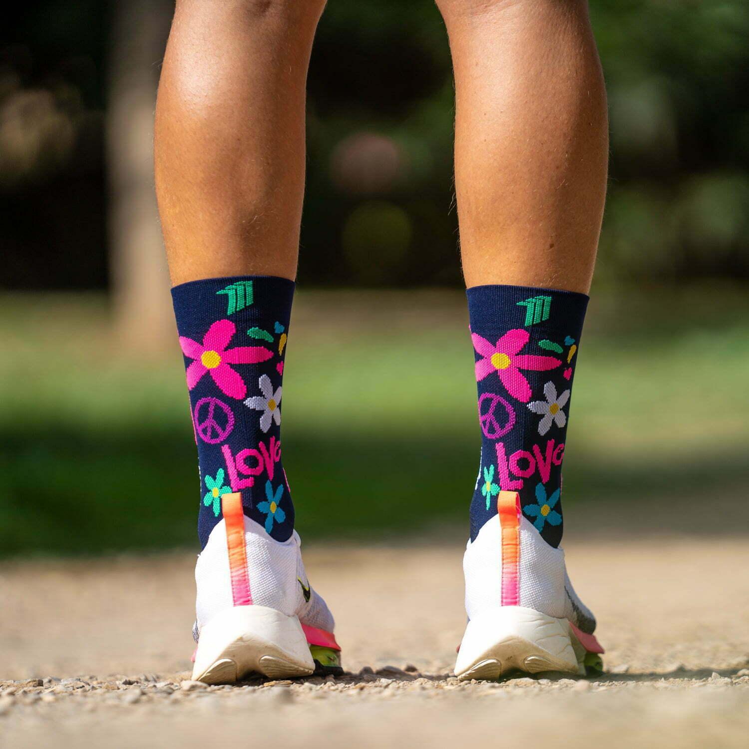 Sporcks Peace And Love Running Socks