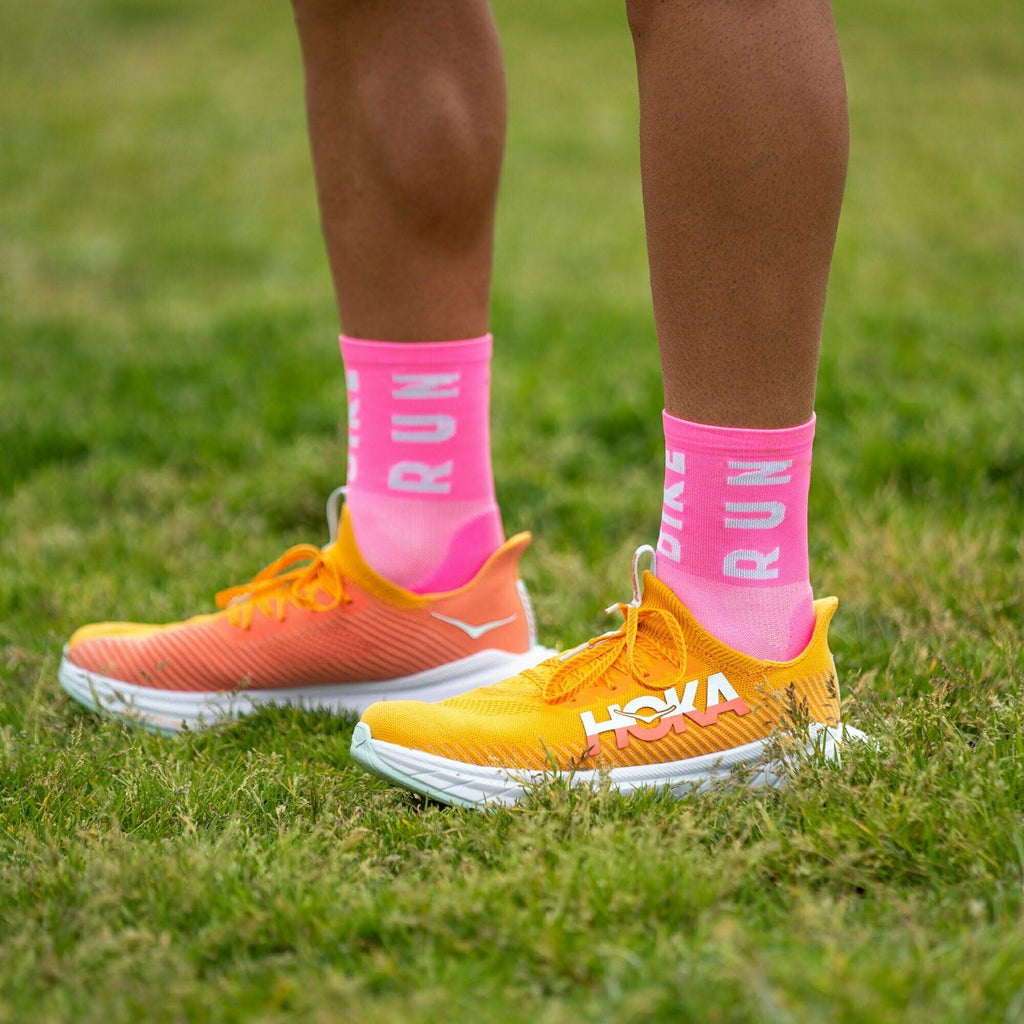 Sporcks SBR Pink Triathlon Socks
