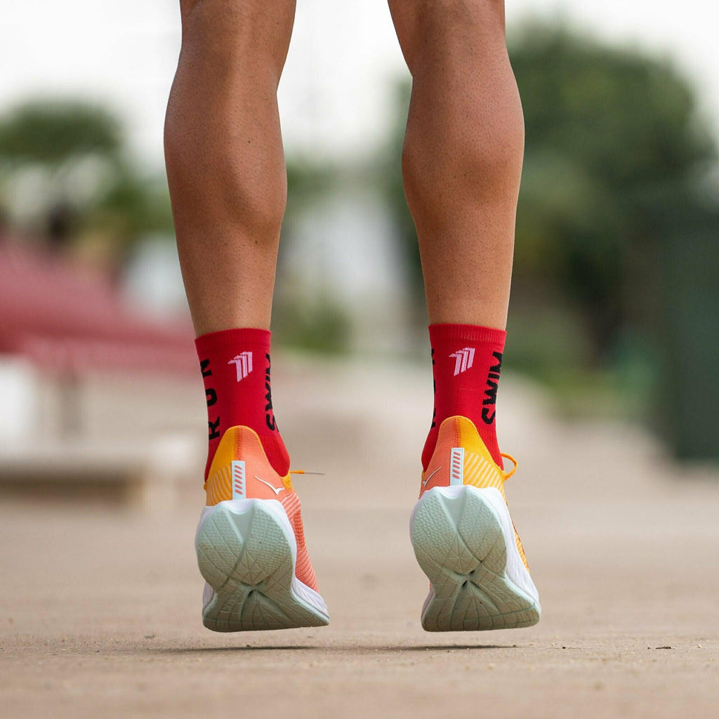 Sporcks SBR Red Triathlon Socks