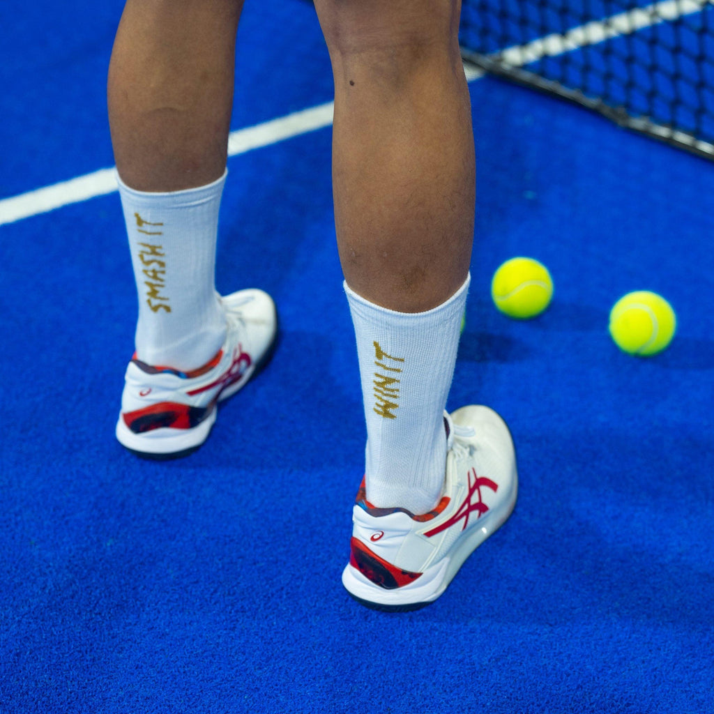 Sporcks Smash It White Tennis/ Padel Socks