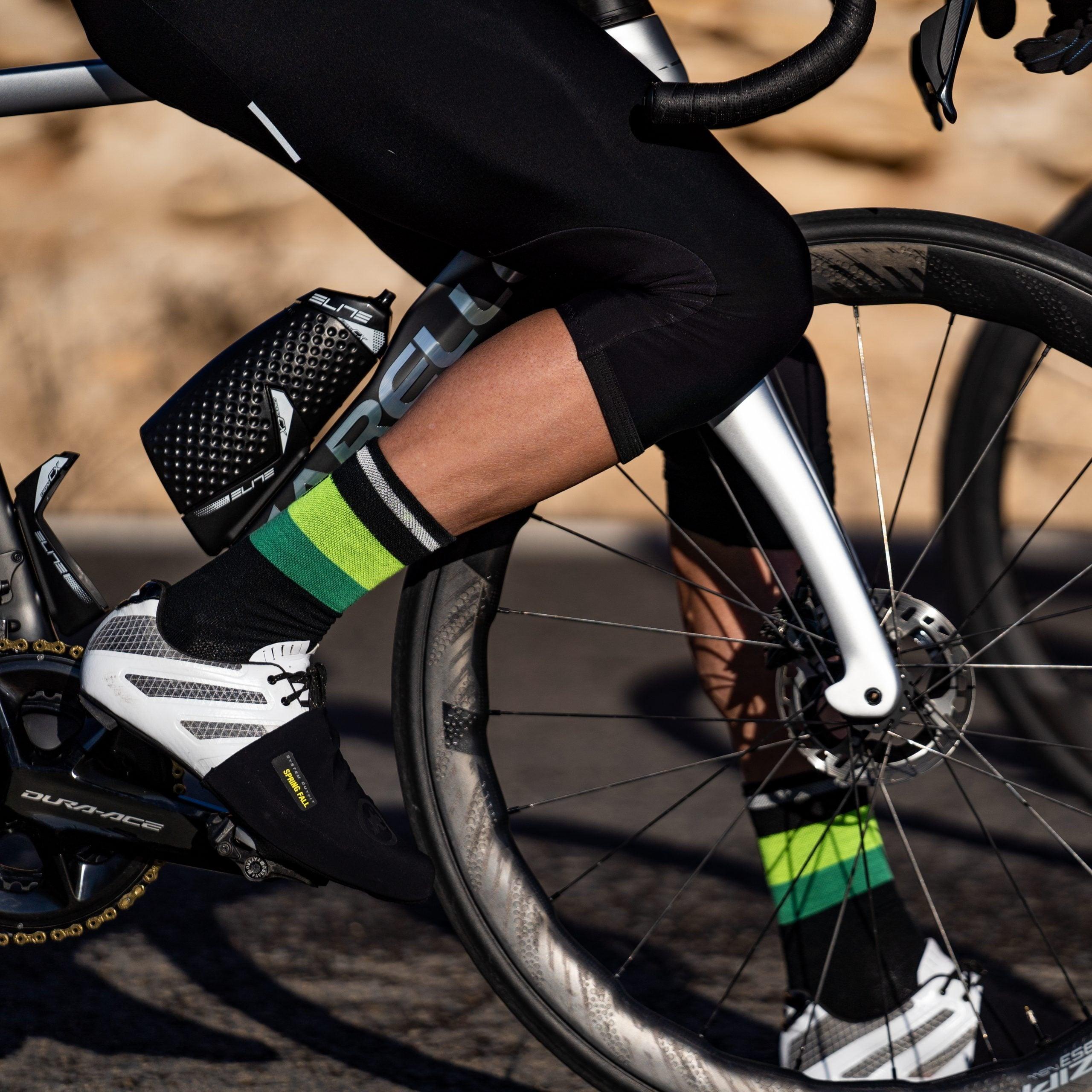Sporcks Sub 0 Reflective - Merino Wool Cycling Socks