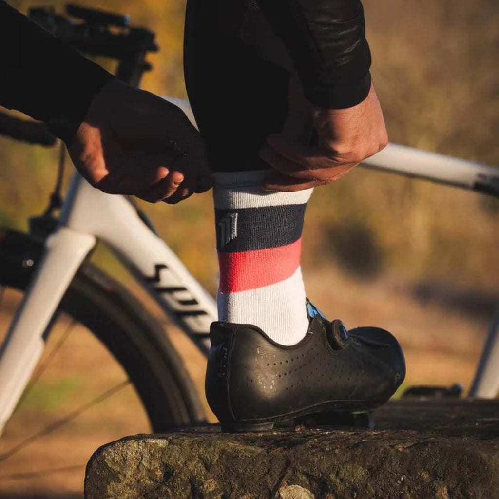 Sporcks Sub 0 Reflective - Merino Wool Cycling Socks