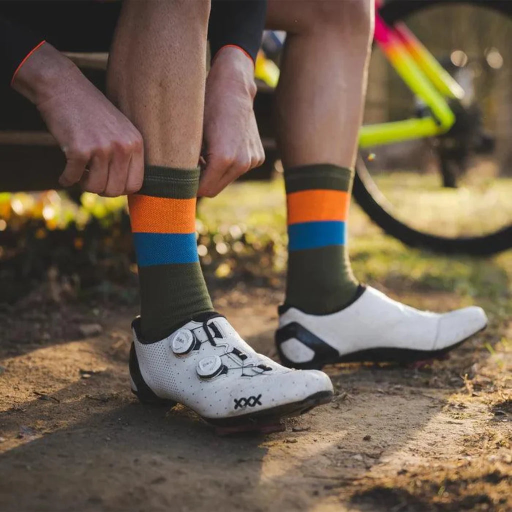 Sporcks Sub 0 Reflective - Merino Wool Cycling Socks