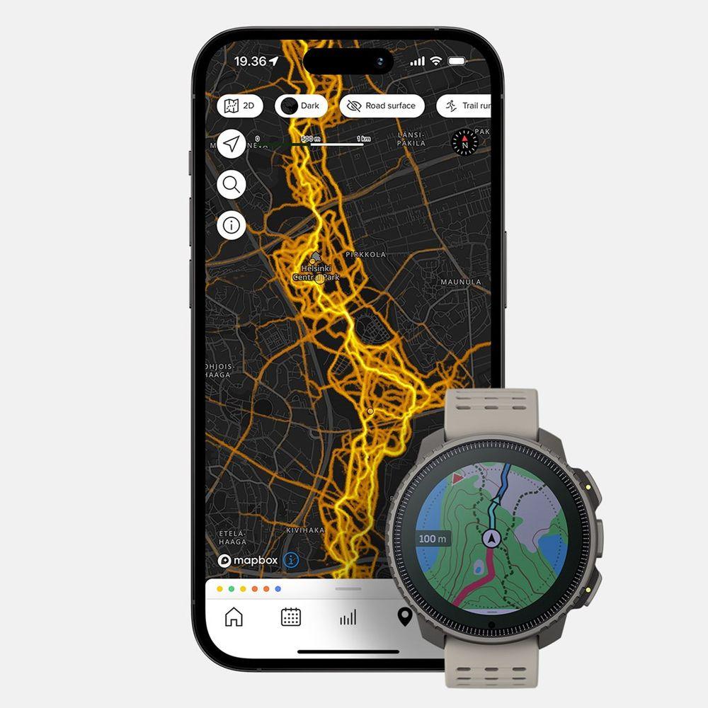 Suunto Vertical Stainless steel Or Titanium Solor GPS Outdoor Watch