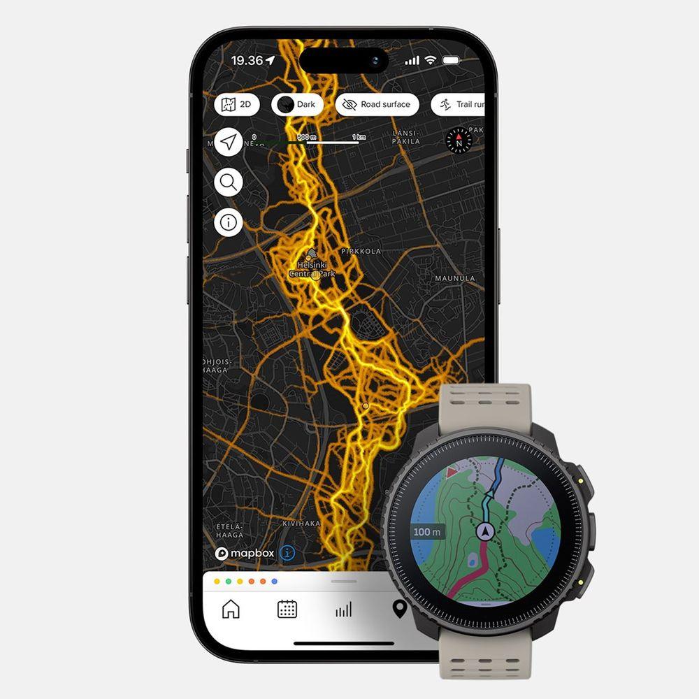 Suunto Vertical Stainless steel Or Titanium Solor GPS Outdoor Watch