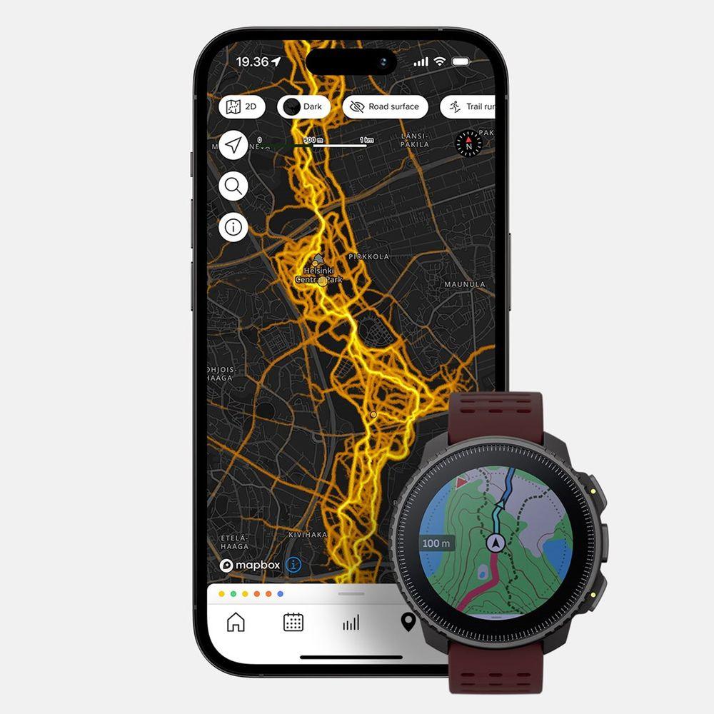 Suunto Vertical Stainless steel Or Titanium Solor GPS Outdoor Watch