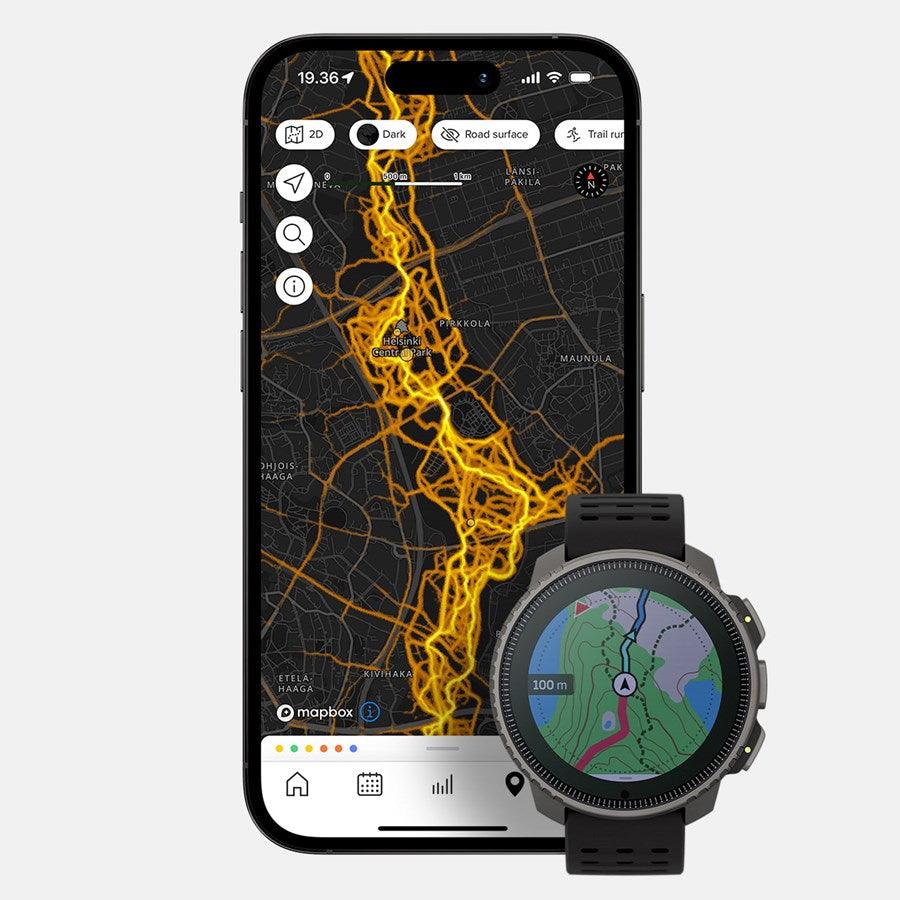 Suunto Vertical Stainless steel Or Titanium Solor GPS Outdoor Watch