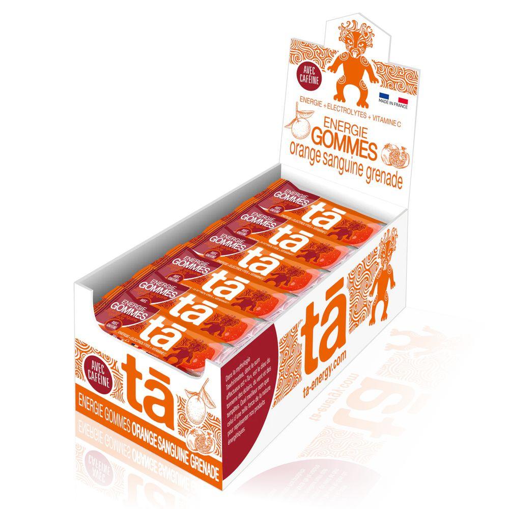 TA Energy Gommes (Orange Blood Pomegrenate+Caffeine)