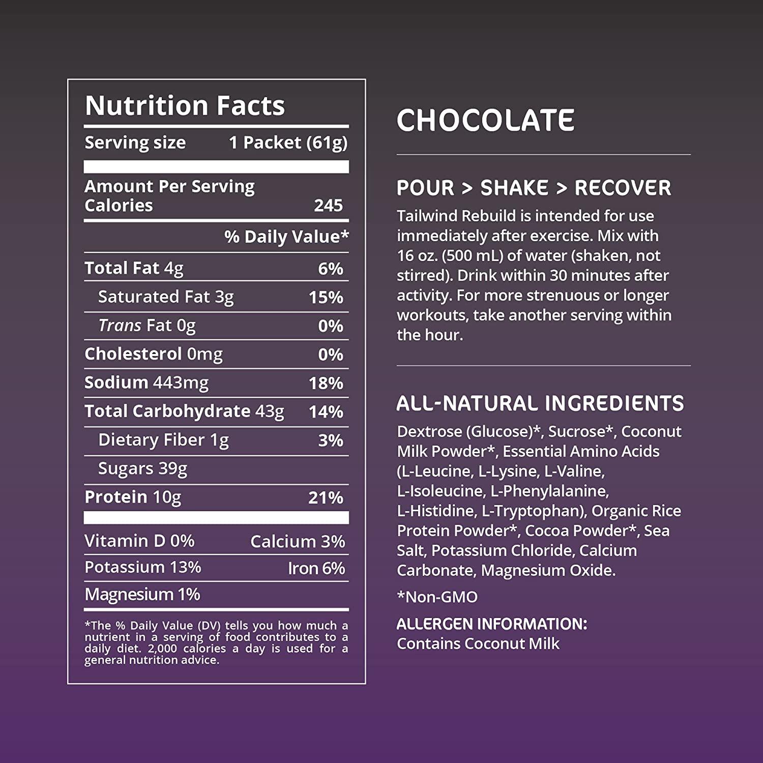 Tailwind Recovery Mix (1 Servings Stick)